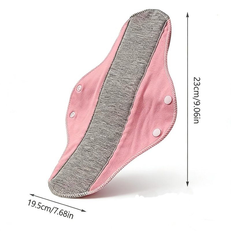 DI YUNDUO Reusable Washable Incontinence Pads for Women | Leak-Proof, Waterproof & Breathable | Pure Cotton & Bladder Leak Protection (Multicolor 6)