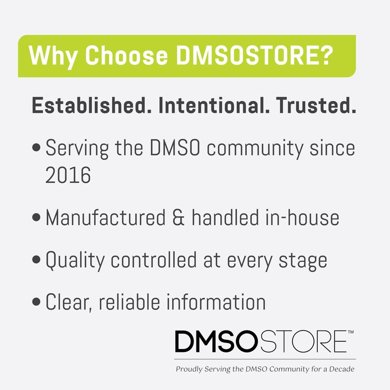 DMSO Gel 4.oz Non-diluted 99.995% Low Odor Pharma Grade BPA Free Container