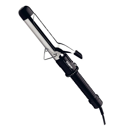 Conair Instant Heat 1 1/4-Inch Curling Iron, 1 ¼ inch barrel produces loose curls – for use on medium and long hair