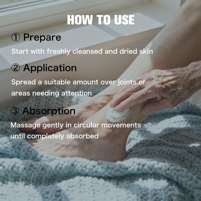 QYGCHUSIN Capsaicin Neuropathy Relief Cream with Arnica, Menthol, MSM & Glucosamine, Soothing Cream for Feet, Hands, Legs, Joints, Waist & Muscles, 100g,1pack