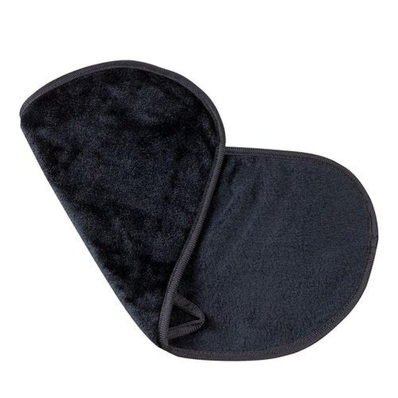 Makeup Remover Face Cleansing Cloth - Chemical-free Microfiber Reusable Facial Clean Towel, Remove Makeup Instantly with Only Water (1 Black)