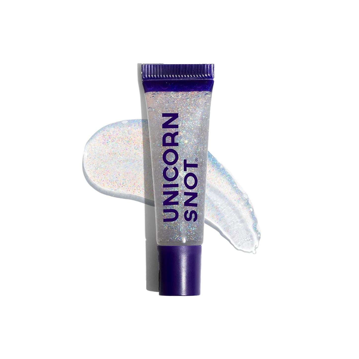UNICORN SNOT Plant-Based Glitter Lip Gloss Gift Set | Sparkly and Shimmer Glitter Lips for Festivals, Raves, Anime Cosplay, Halloween Costume Makeup | Vegan & Cruelty Free 0.37 fl oz (3-Pack)
