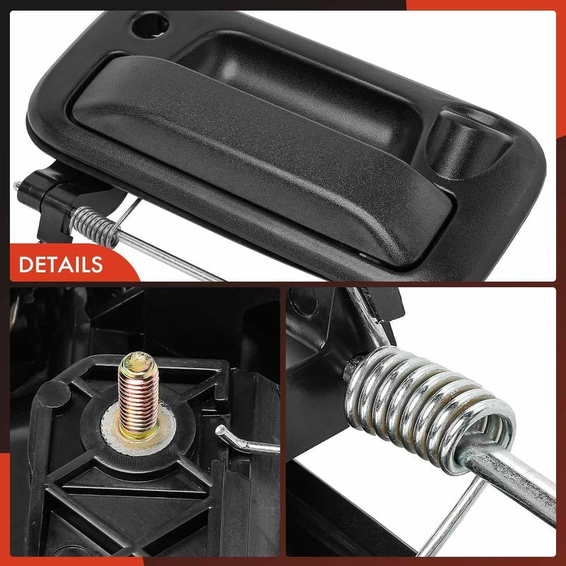 A-Premium - Tailgate Handle w/Camera Hole & Key Hole - Compatible with 2008-2014 Ford F150, 2008-2015 F250 F350 F450 Super Duty & 2008 F550 Super Duty - Replace# 8L3Z-9943400-AC