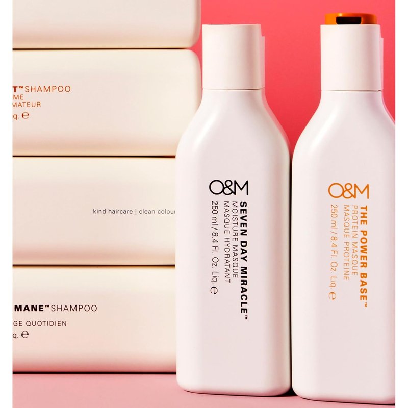 O&M Original & Mineral Power Base Hair Treatment - Nourishing Formula for Stronger Hair | 8.5 oz