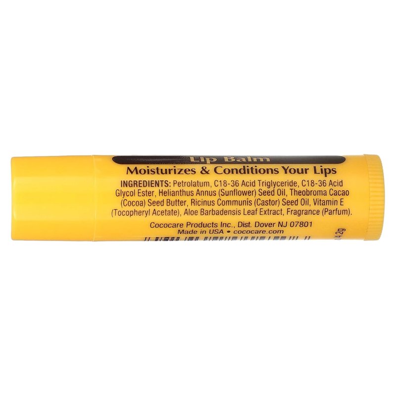 Cocoa Butter Lip Balm, .15 oz, 6 Pack