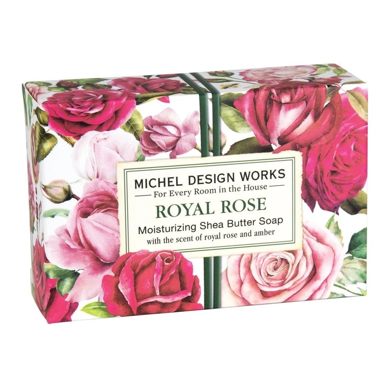 Michel Design Works - Boxed Soap - Royal Rose, 1 Count (Pack of 1)