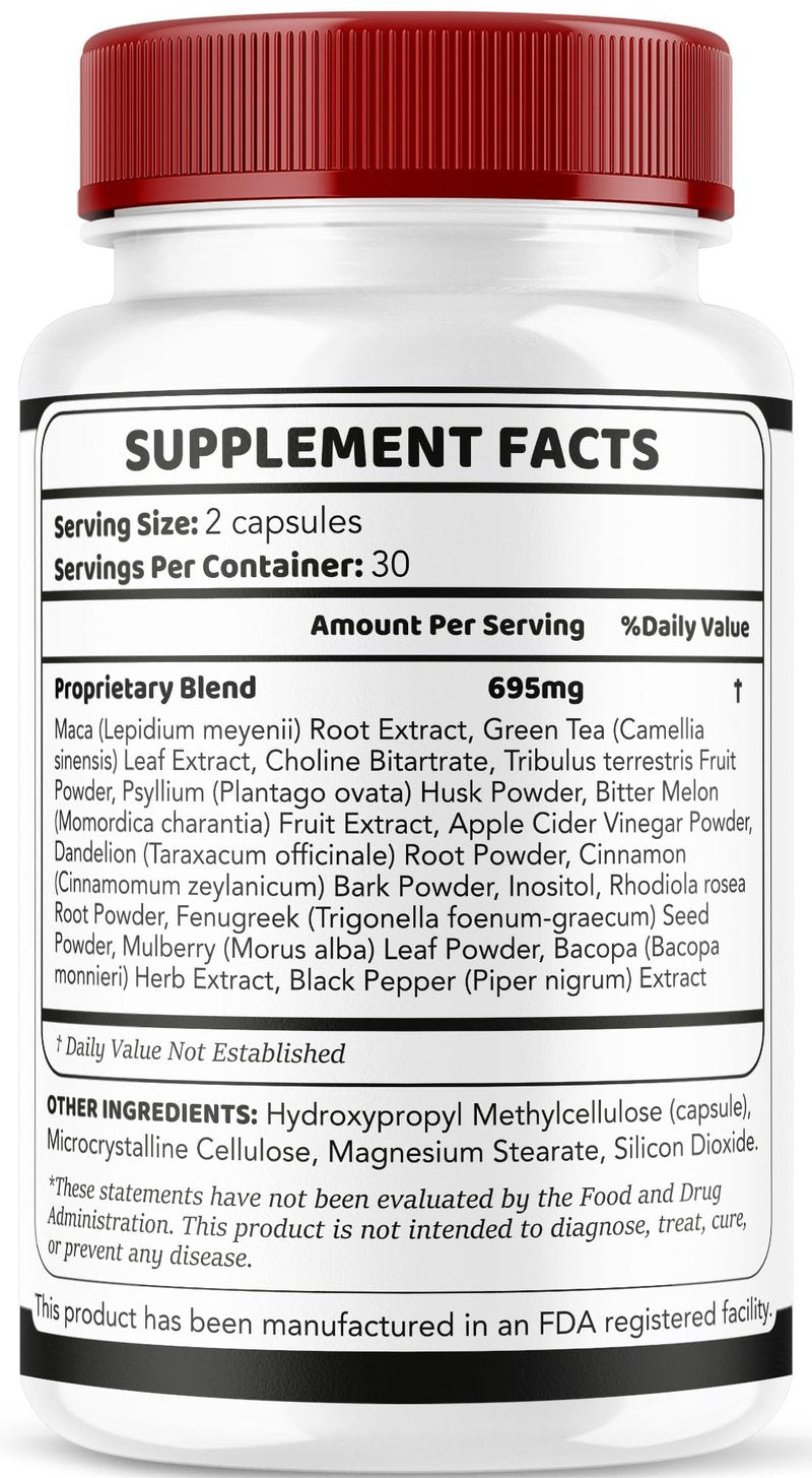 (2 Pack) Easy Flow Glycogen Support - EasyFlow Glycogen, Easy Flow, Easy Flow Glycogen Supplement, Glycogen Support Easy Flow, Easy Flow Glycogen, Glycogen Easy Flow, 120 Capsules for 2 Months