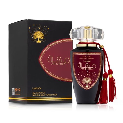 Lattafa Mohra for Unisex Eau de Parfum Spray, 3.4 Ounce / 100 ml