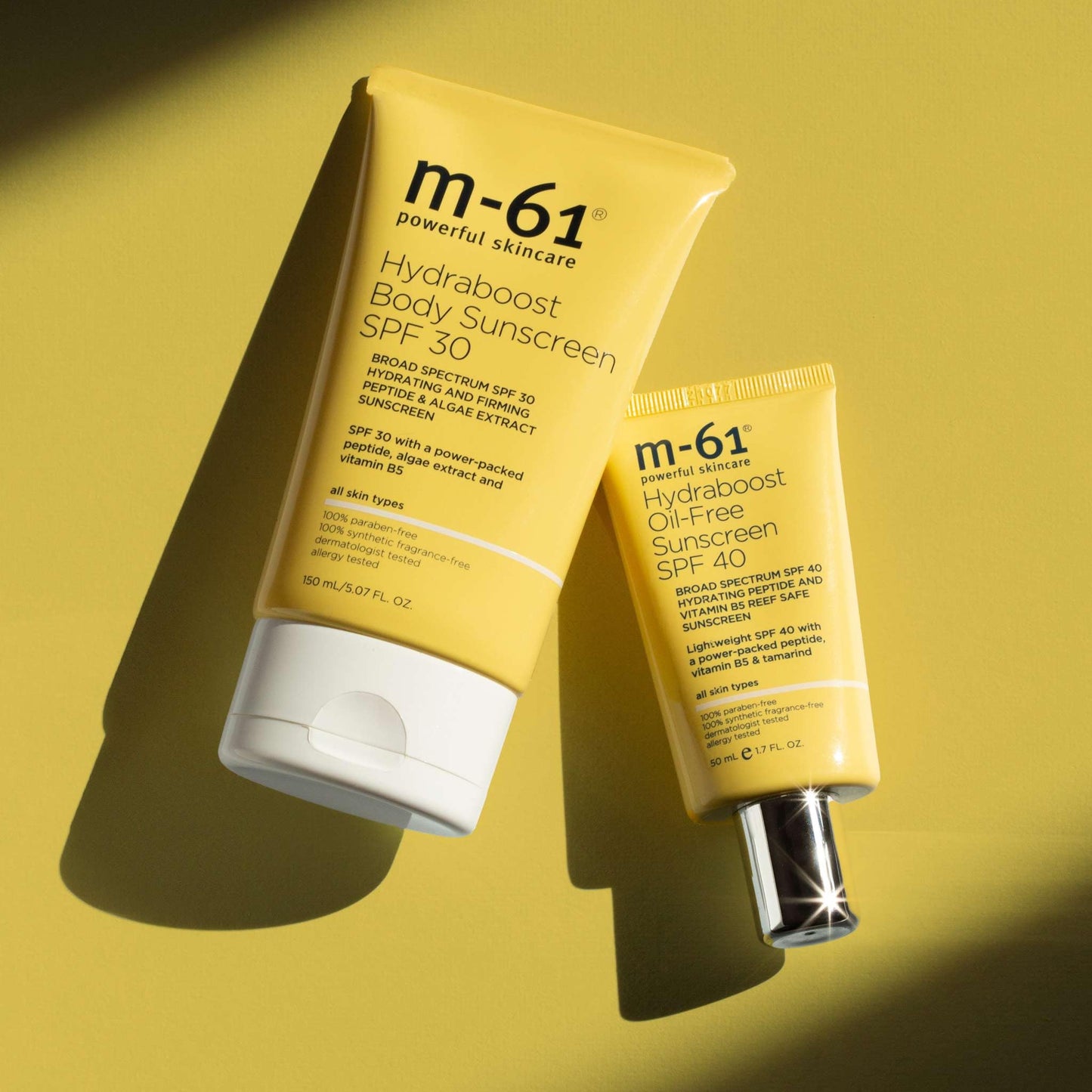 m-61 Hydraboost Body Sunscreen SPF 30 - Broad spectrum SPF 30 hydrating and firming algae extract and peptide body sunscreen