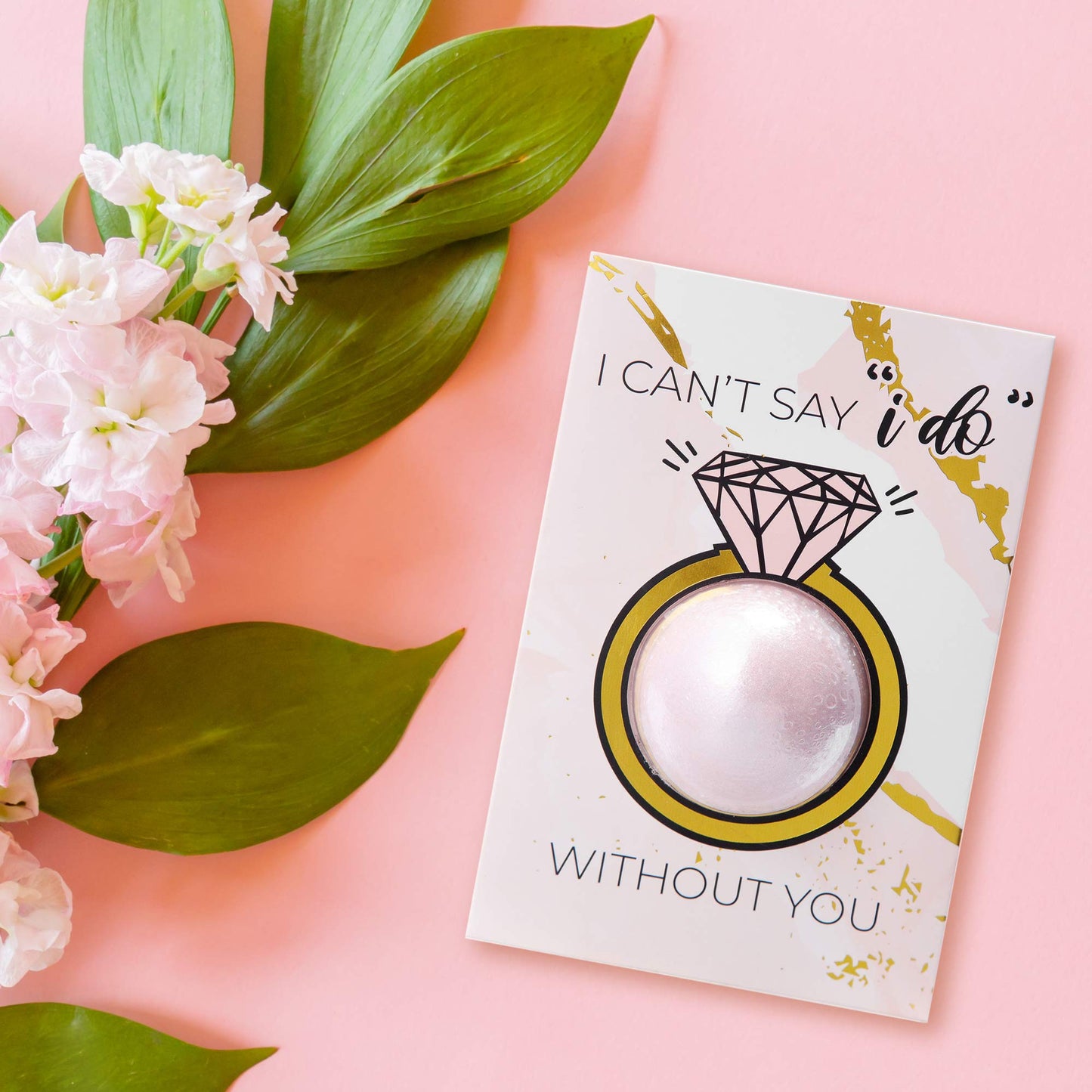 Bridesmaid Proposal Cards with Bath Bombs | Bridesmaids Proposal Gifts | Bridesmaid Card Pack | Will You be My Bridesmaid | Ring Style (6 Pack)