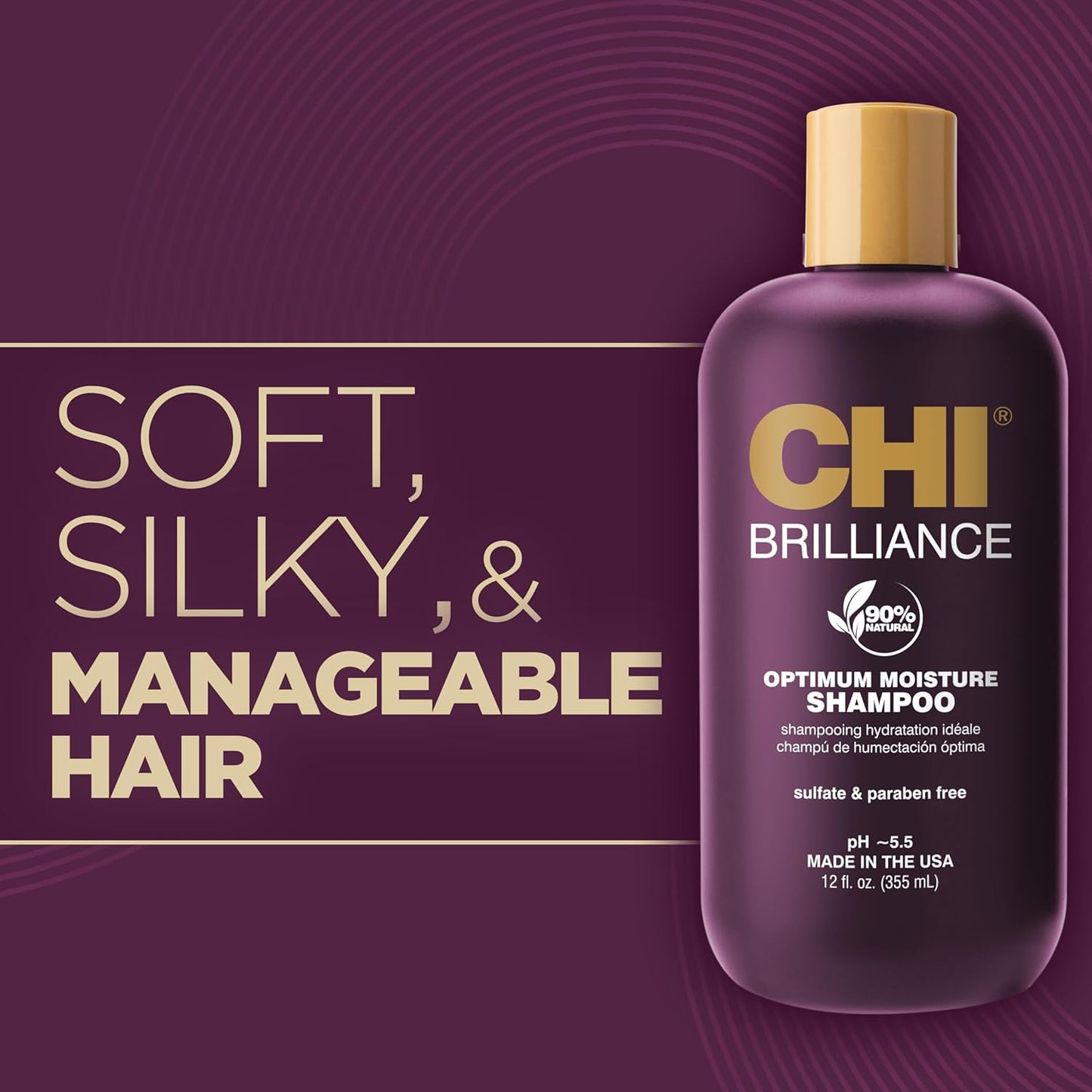 CHI Deep Brilliance Olive & Monoi Optimum Moisture Conditioner 32 oz