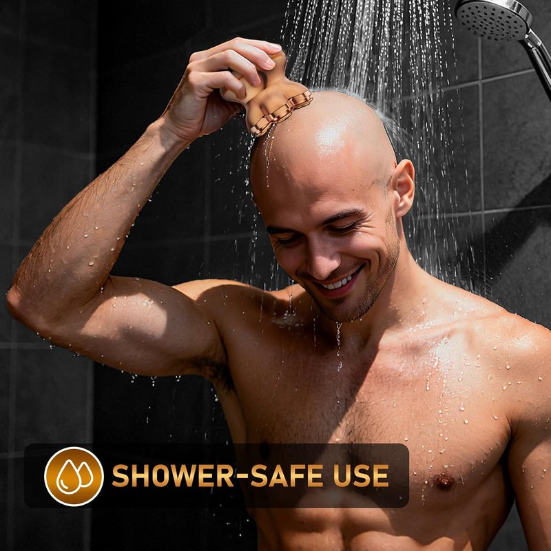MAXGROOM® Pro 7D Electric Head Shaver for Bald Men - Waterproof Razor with Flexible Blades, LED Display | Long Battery Life