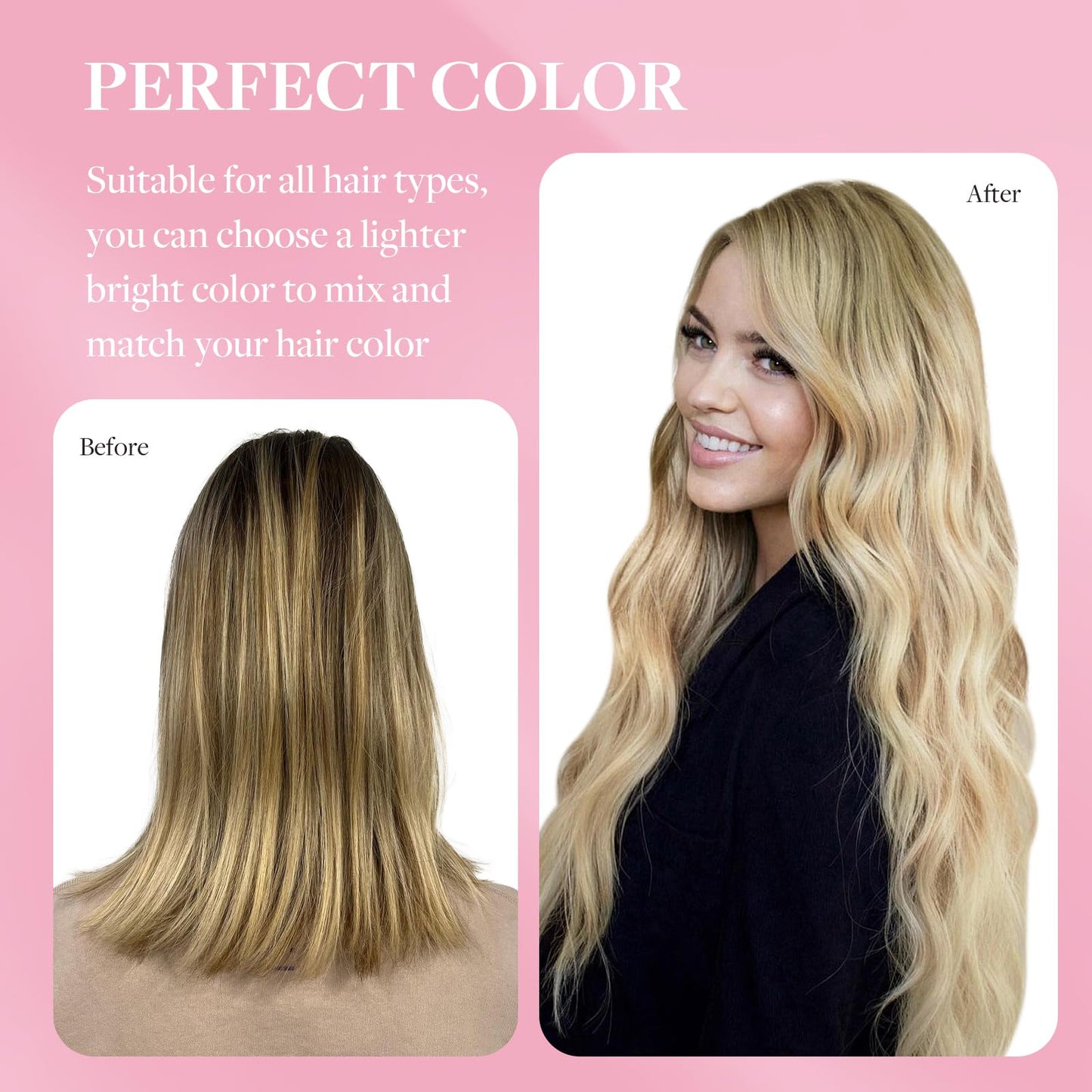 MAXITA Seamless Tape in Hair Extensions Human Hair, 100% Human Tape in Hair Extensions Light Ash Brown to Dirty Brown and Sun Blonde 14 Inch 50g 20pcs,Invisible Seamless Remy Tape for Extensions