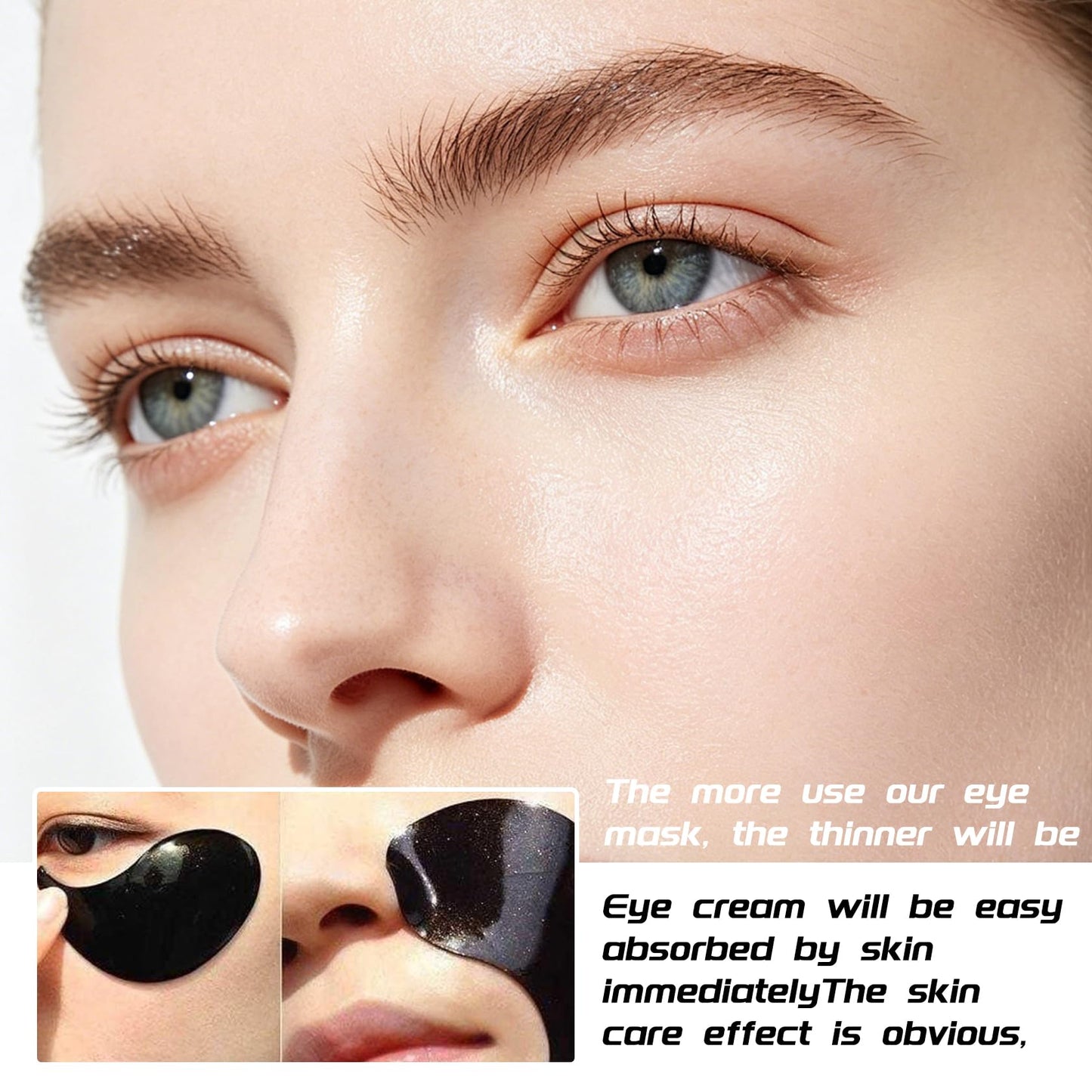 ZZCQzeze 3 Pairs Under Eye Patches,Hydrating Under Eye Masks,Moisturizing Eye Patches Bulk for Dark Circles,Undereye Mask Patches for Eye Care,Nourishing Eyemask Skin Care Set for Women 10
