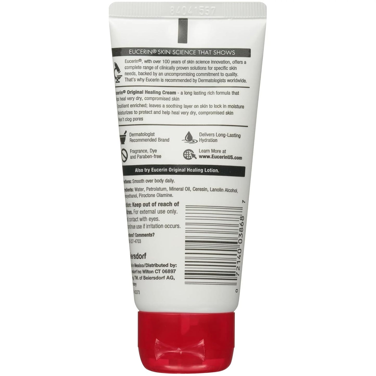 Eucerin Original Healing Enriched Creme 2 oz (Pack of 4)