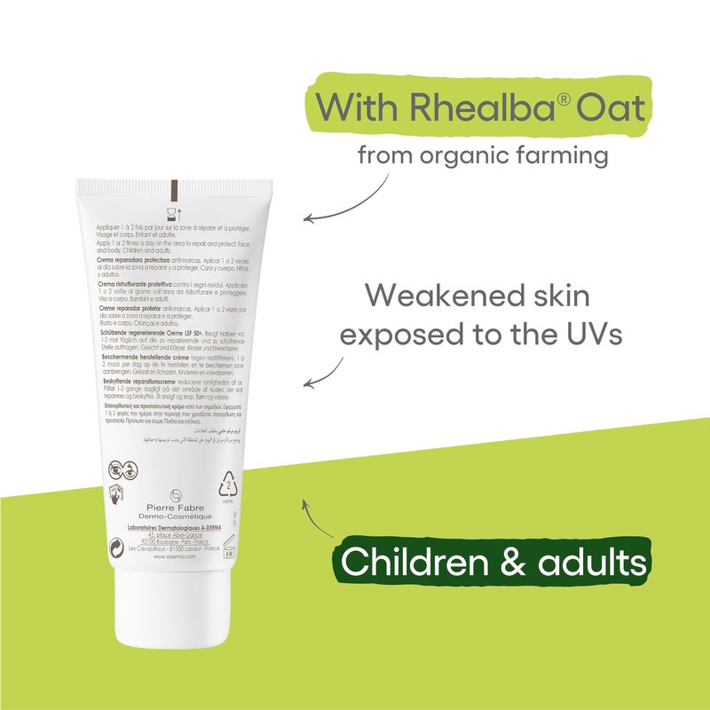 A-derma Epitheliale A.h Ultra Spf 50+ 100ml