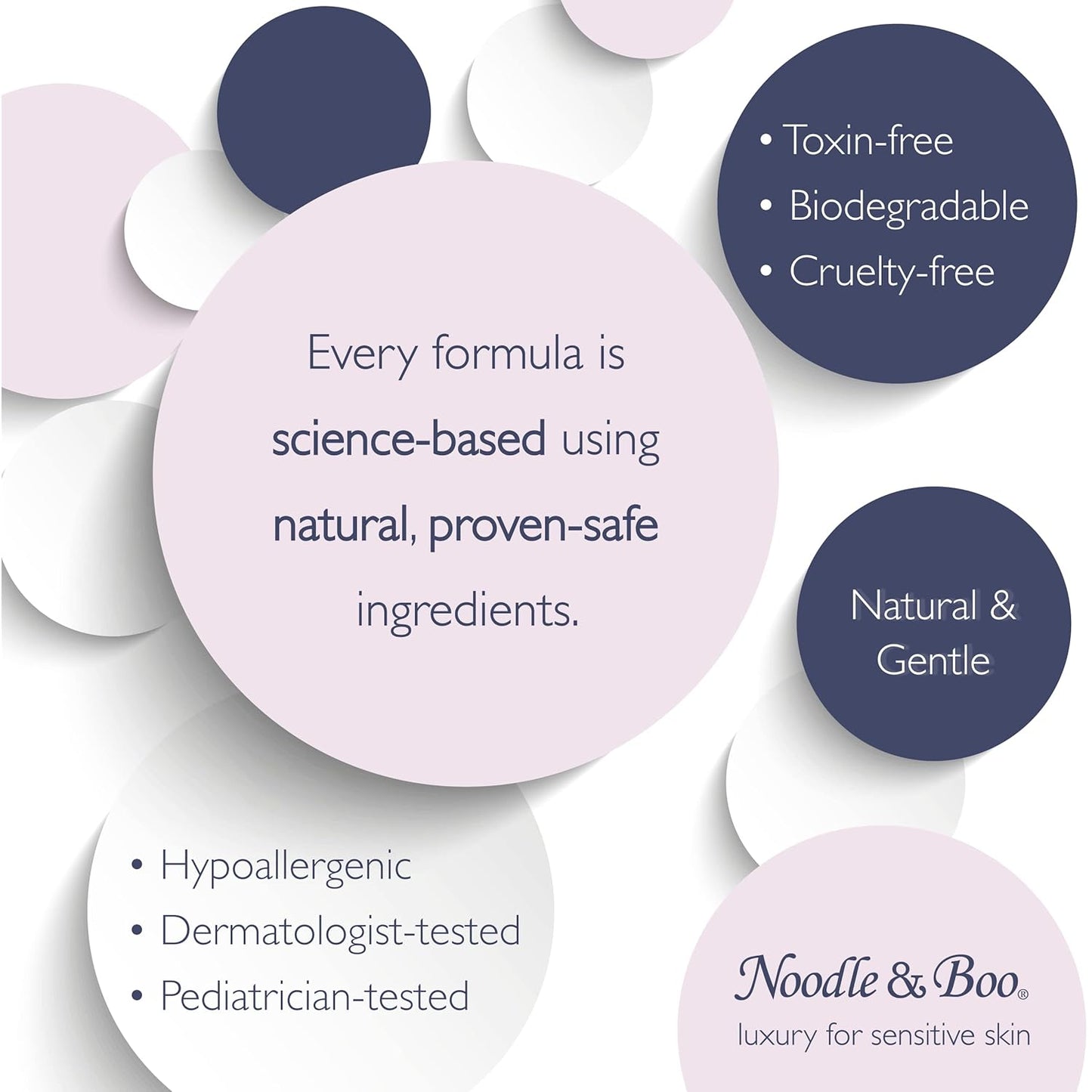 Postpartum Skin Care Oil by Noodle & Boo – 7 fl. oz. for 4th Trimester Recovery