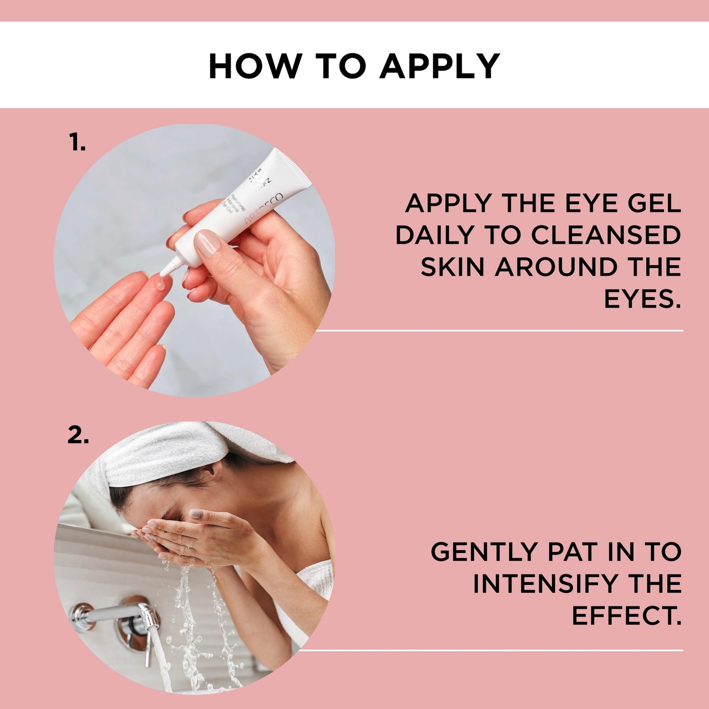 ARTDECO Hyaluronic Intensive Eye Gel - hydrating gel for eyes - reduces fine lines, wrinkles, imperfections & signs of tiredness - long-lasting effect - facial skin care products - eye cream - 0.50 Oz