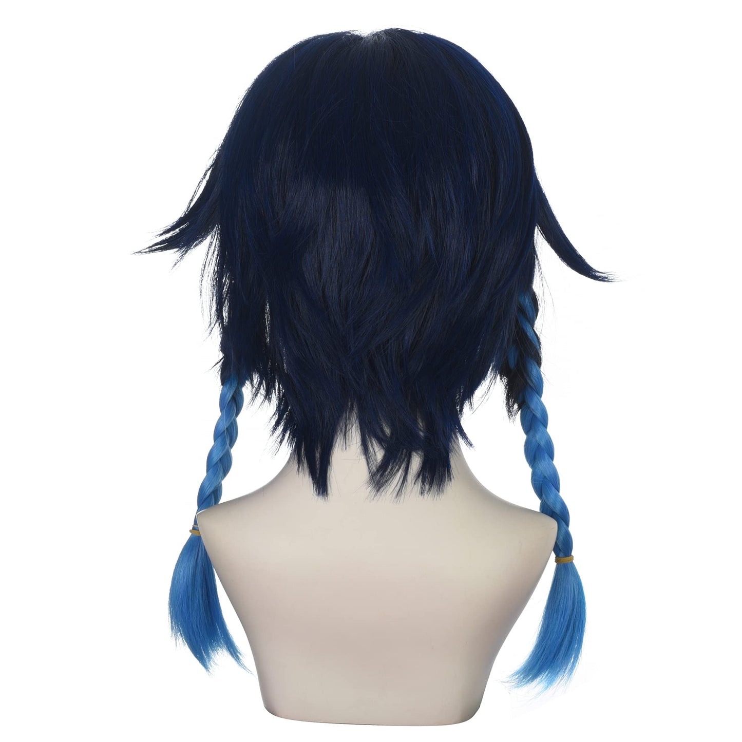 FANNICA Genshin Impact Anime Cosplay Wig for Halloween Carnival Party Costume Hair (venti)