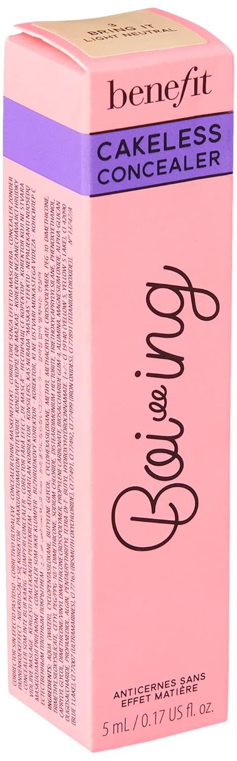 Benefit Boi-ing Cakeless Concealer Shade 03 Light, 0.17 Ounce