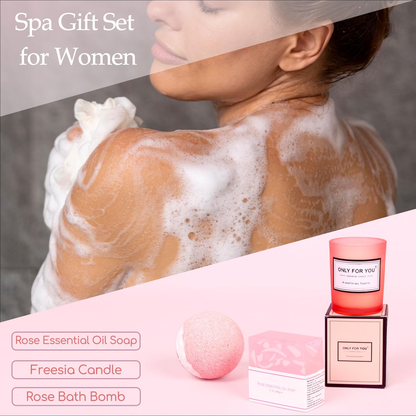 Birthday Gifts for Women,Gift Basket for Women Relaxing Spa Care Gift Set,Get Well Soon Gifts for Women Who Have Everything,Unique Gift Ideas for Best Friend Bestie Girlfriend Sister