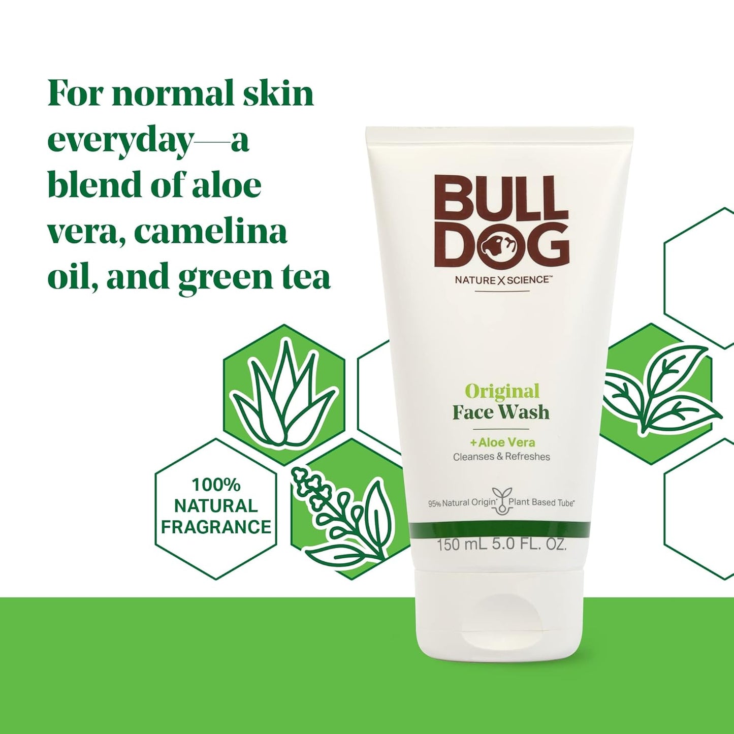 BULLDOG Mens Skincare and Grooming Age Defense Moisturizer, 3.3 Fluid Ounce - Pack of 2