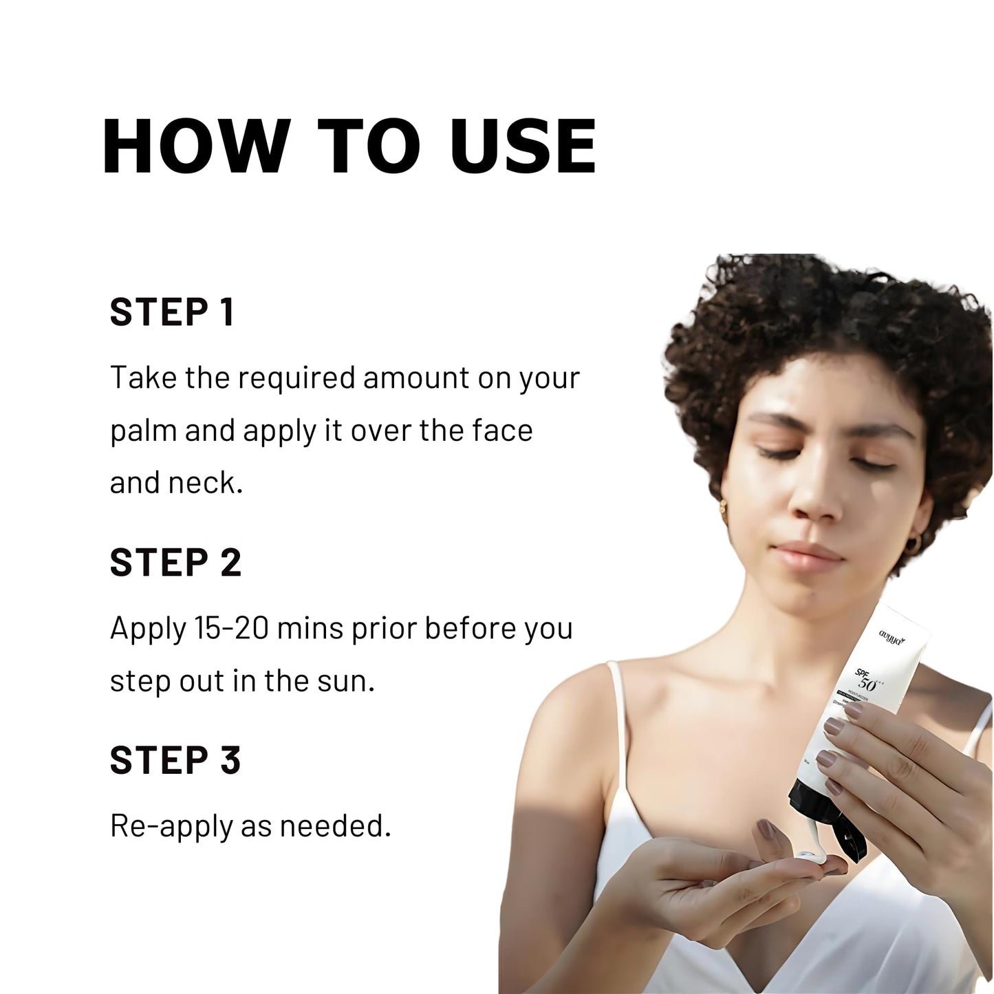 Avyya SPF 50+++ Moisturizer with Ginseng and Niacinamide for UV Protection and Hydration | Lightweight, Non-Greasy, No White Cast, Bright Finish (1.01 Fl Oz)