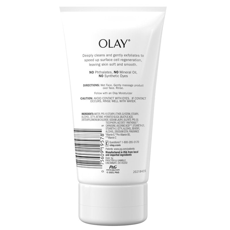 Olay Regenerist Regenerating Cream Cleanser Face Wash, 5 Fl Oz