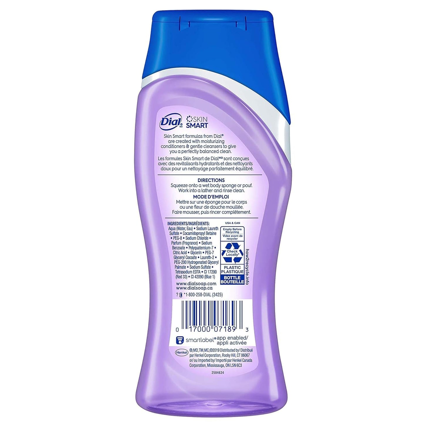 Dial Pamper & Indulge Body Wash with Marula Oil and Vitamin E, 16 fl oz (Pack of 3)