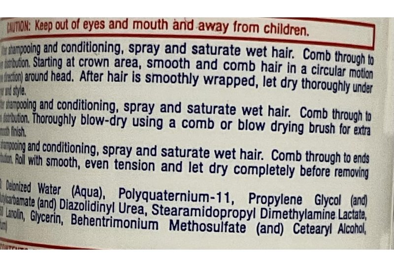 Isoplus Wrap Lotion, Set And Blowdry - 10 Oz