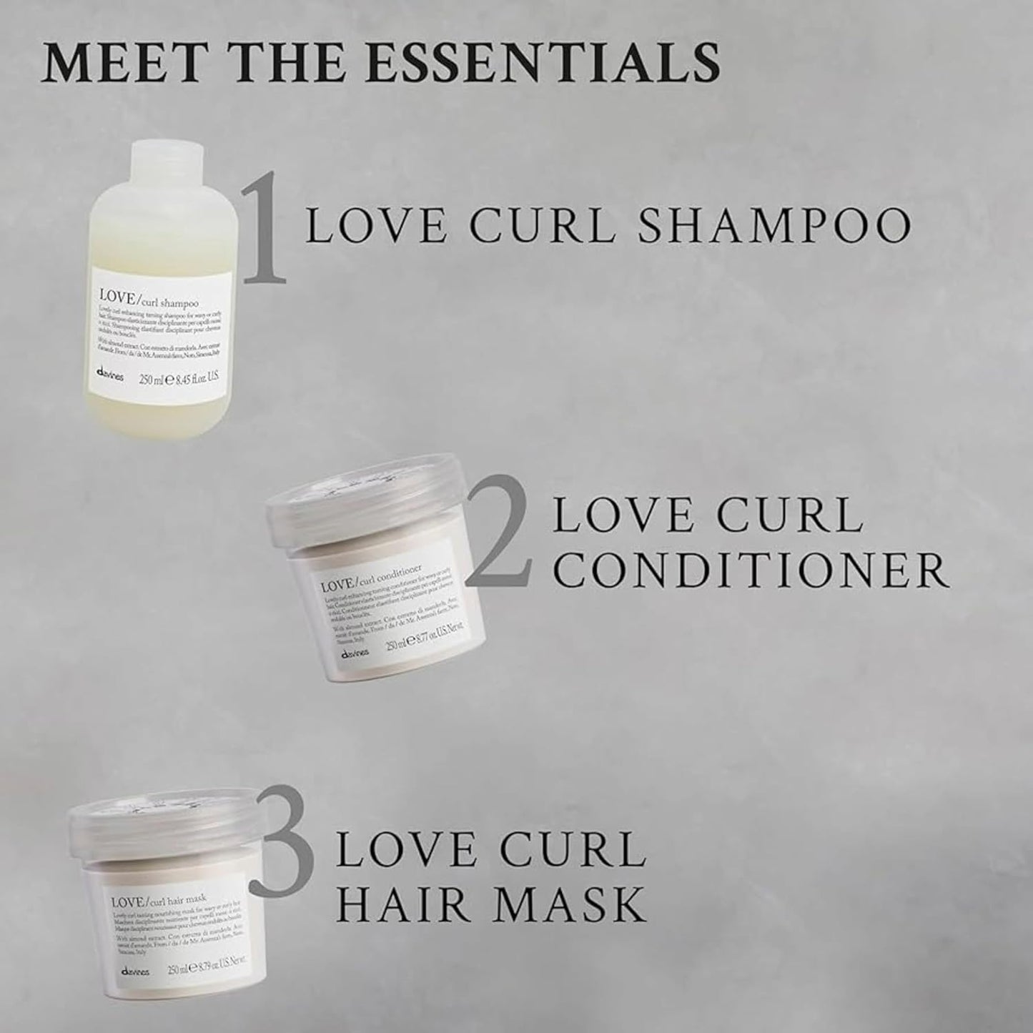 Davines LOVE Curl Primer, Anti-Humidity Blow-dry Prep Solution for Wavy And Curly Hair, Moisturizing Heat Protection, 5.07 Fl Oz