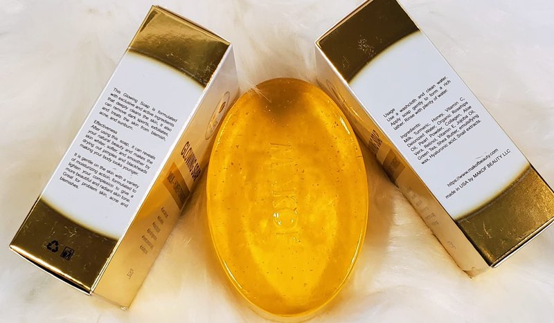 TURMERIC - HONEY - MILK SOAP. Skin Brightening Soap, All Natural, Dark Spots Remover, Acne, Scars, Face and Body 250 g (3)