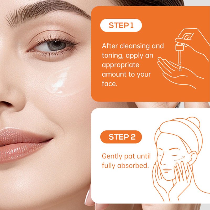 Premium 20% Vitamin C Face Serum,Vitamin C Serum With Hyaluronic Acid For Skin Care-KoreanGlass Skin Care Facial Serum 30ml