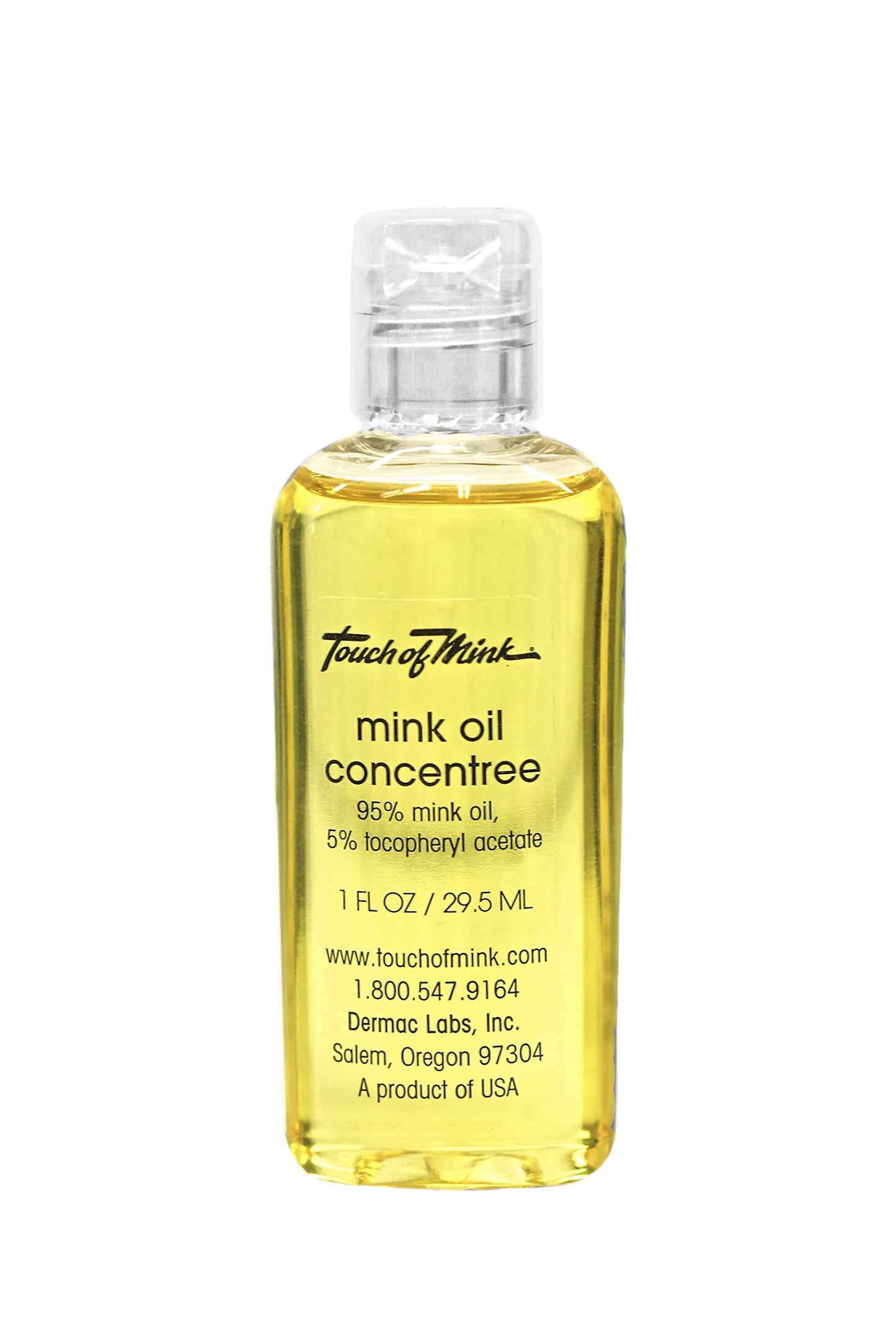 Rejuvenating Face Oil With Vitamin E & 100% Natural Mink Oil - Anti Wrinkle, Great for Dry, Oily, and Acne Prone Skin - 1 Oz Travel Bottle - Unscented