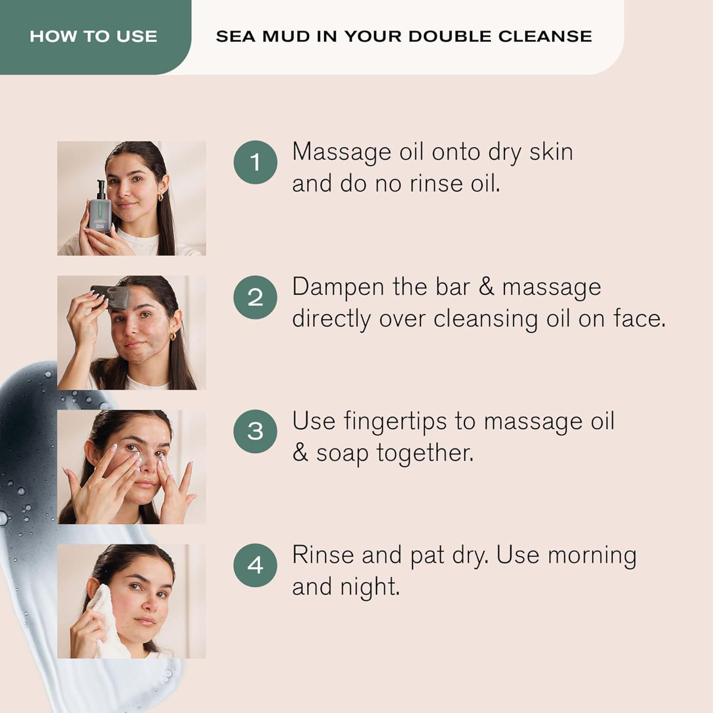 Erno Laszlo Sea Mud Deep Cleansing Bar for Skincare, Charcoal Cleansing Face Bar Purifies, Unclogs Pores, Absorbs Excess Oil, 1.7 Oz, Black