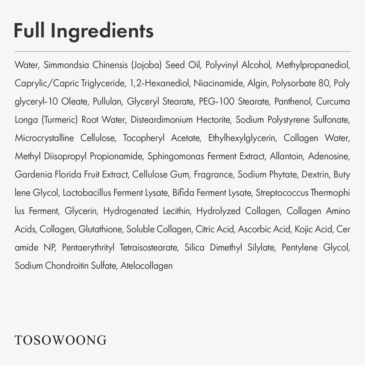 TOSOWOONG Real Kojic Acid Turmeric Fit, Dark Spot Wrapping Mask, Vitamin C & Glutathione Peel Off Facial Mask for Even Tone, Elasticity, Hydrating, Glow, Glass Skin, Korean Skincare, 50ml/1.69 fl. oz.