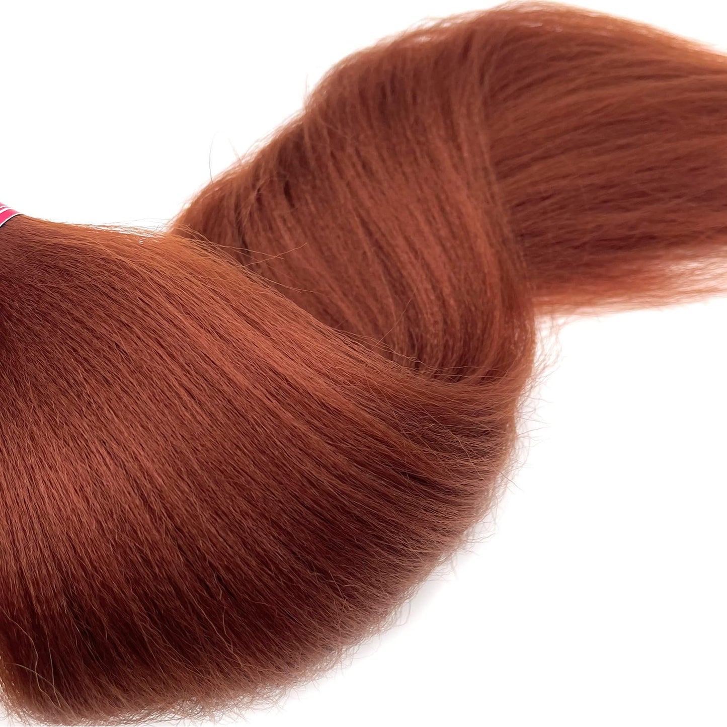 UPruyo Kids 350 Ginger Braiding Hair Pre Stretched 18 inch Short Braiding Hair Extensions for Box Braids Synthetic Micro Knotless Braiding Hair 3 Pack