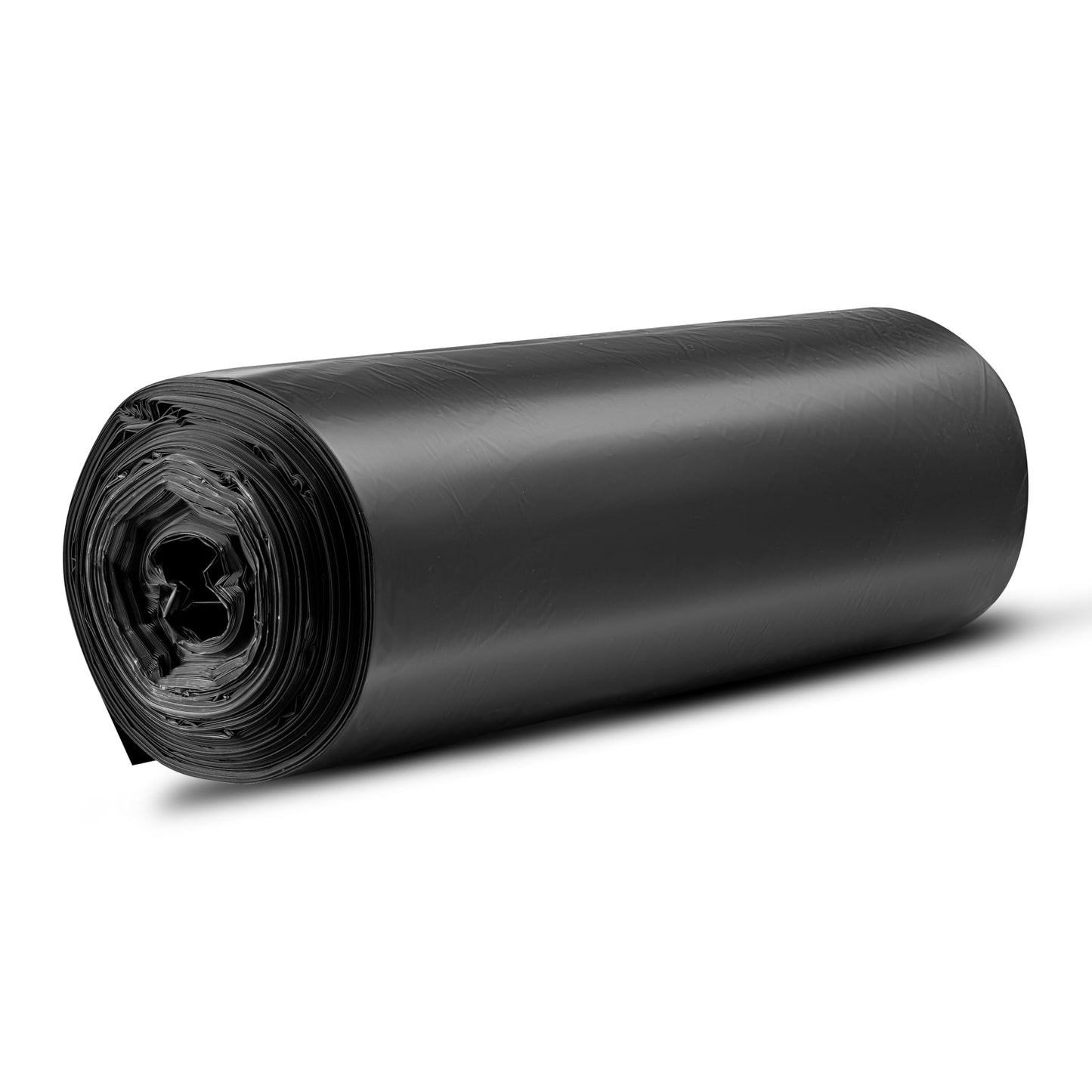 55-60 Gallon Trash Bags Heavy Duty - Bulk 150 Pack Large Garbage Bags - Big Black Commercial Trash Can Liners - Made In USA