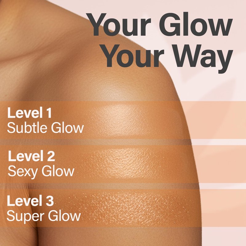 Glimmer Goddess Shimmer Body Butter with Organic Whipped Shea Butter for Hydration, Moisturizing & Silky Natural Glow - Diamond Sexy, 2 oz