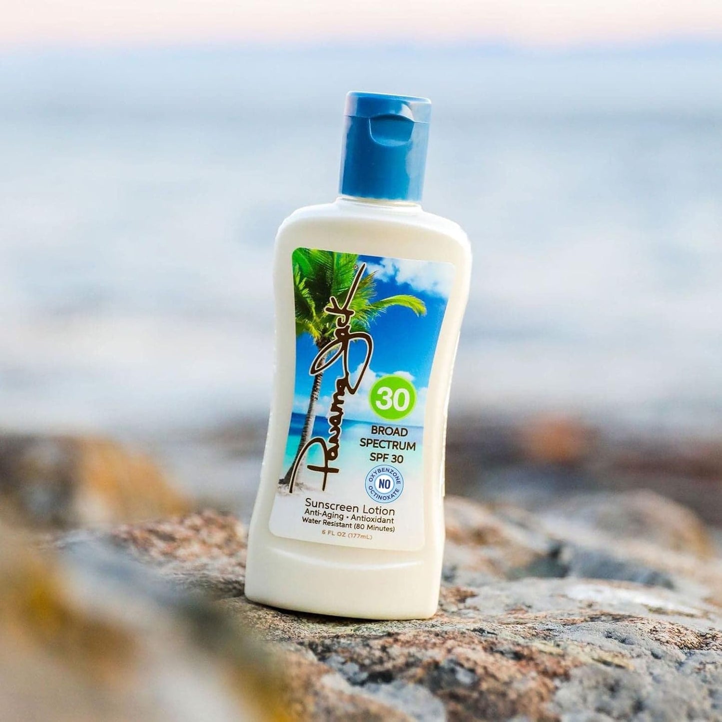 Panama Jack Sunscreen Suntan Lotion - SPF 30, Broad Spectrum UVA/UVB Protection, PABA, Paraben, Gluten & Cruelty Free, 6 FL OZ (Pack of 2)