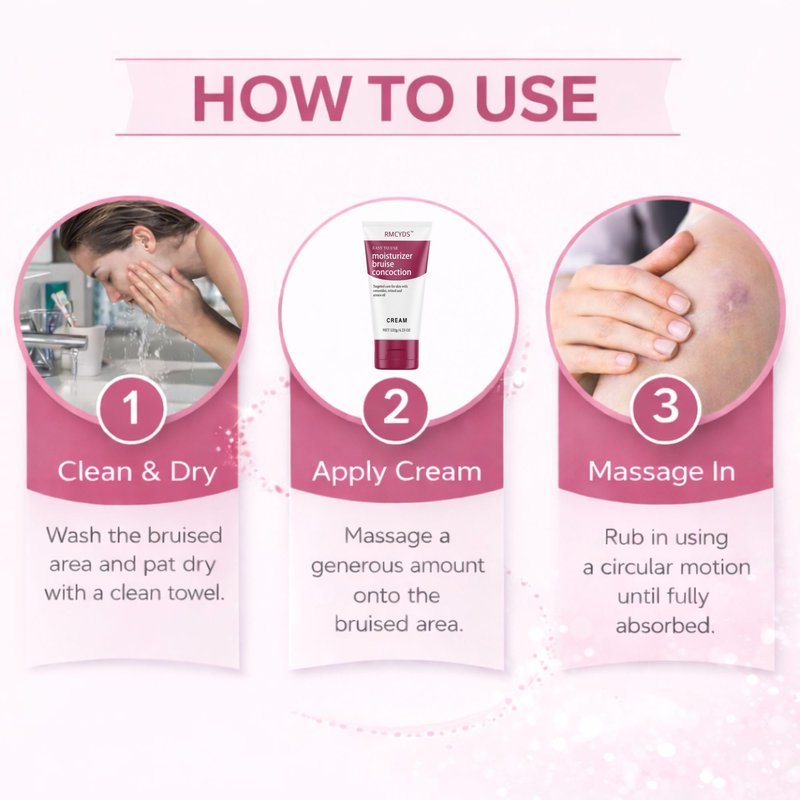 RMCYDS Bruise Cream with Vitamin K-Moisturizing & Firming Formula for Arms, Legs & Hands-Restores Fragile Skin with Anti-Wrinkle Benefits-4.23 oz