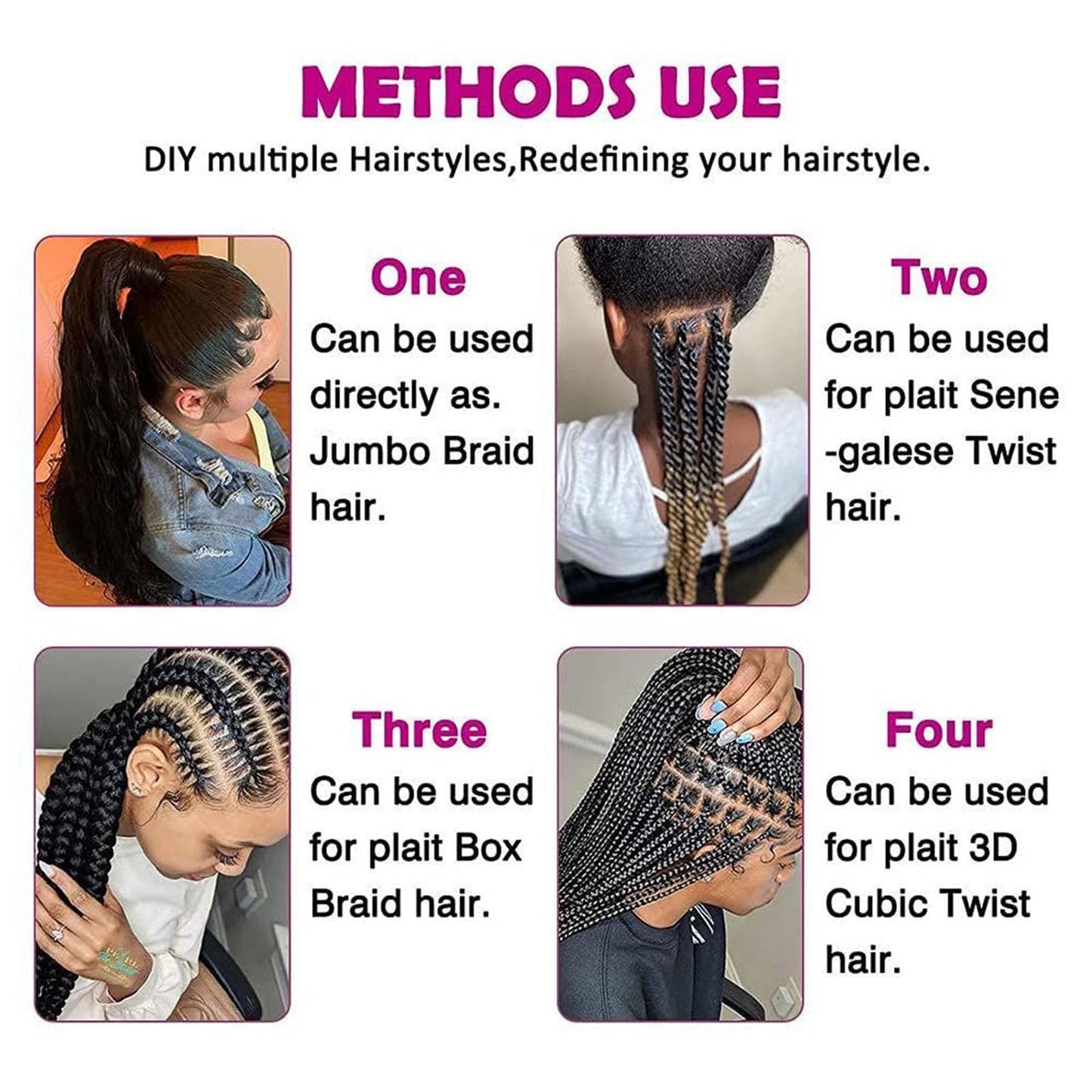 Lbsiwi Pre Stretched Braiding Hair 26 Inch 8 Packs Ombre Braiding Hair EZ Hair Itch Free Crochet Twist Hair Hot Water Setting Professional Soft Yaki Texture Synthetic Hair Extensions (26inch 1B/Gray#)