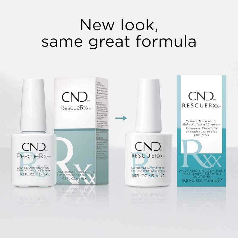 CND RescueRxx Daily Keratin Treatment, 0.5 fl oz (Packaging May Vary)