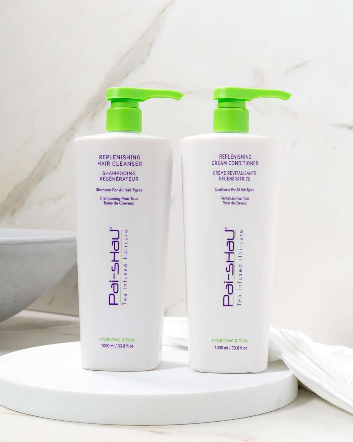 Pai-Shau Replenishing Cleanser - Hydrating Shampoo for All Hair Types - 250ml