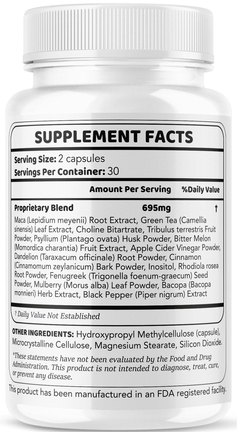 (2 Pack) Glycowane Capsules - Official Glycowan Advanced Glycogen Support Pills, All Natural Glycowane Supplement Maximum Strength Vitamin Health & Wellness Reviews, 120 Capsules for 1 Months