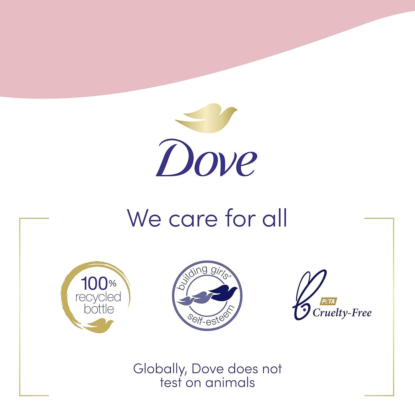 Dove Body Wash 100% Gentle Cleansers, Sulfate Free Peony and Rose Oil Effectively Washes Away Bacteria While Nourishing Your Skin, 22 Fl Oz (Pack of 4)