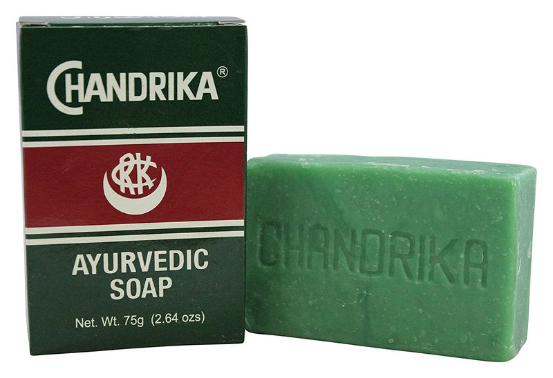 Chandrika Ayurvedic Soap 3 oz PACK OF 6