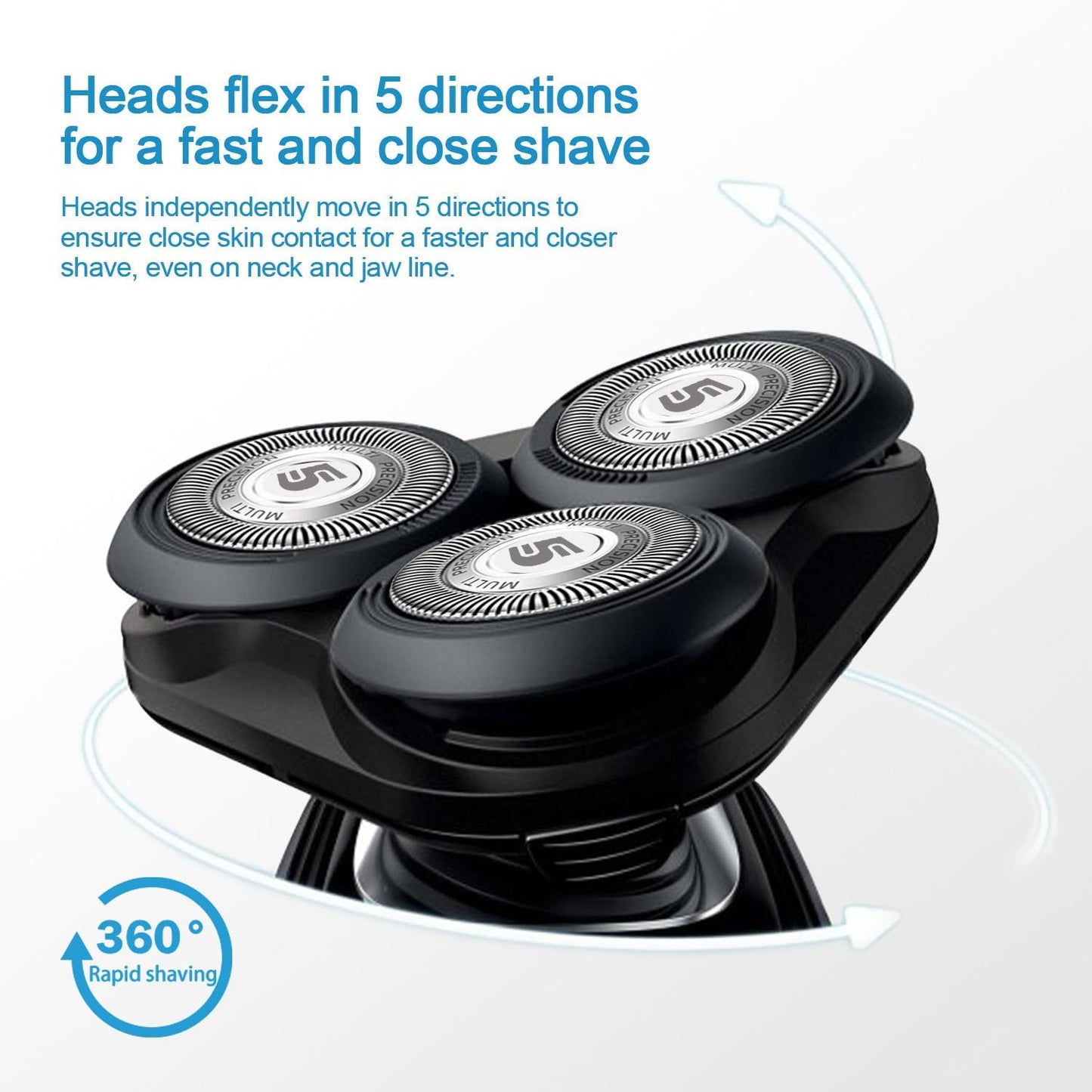SH50 Replacement Heads - 9 Pieces