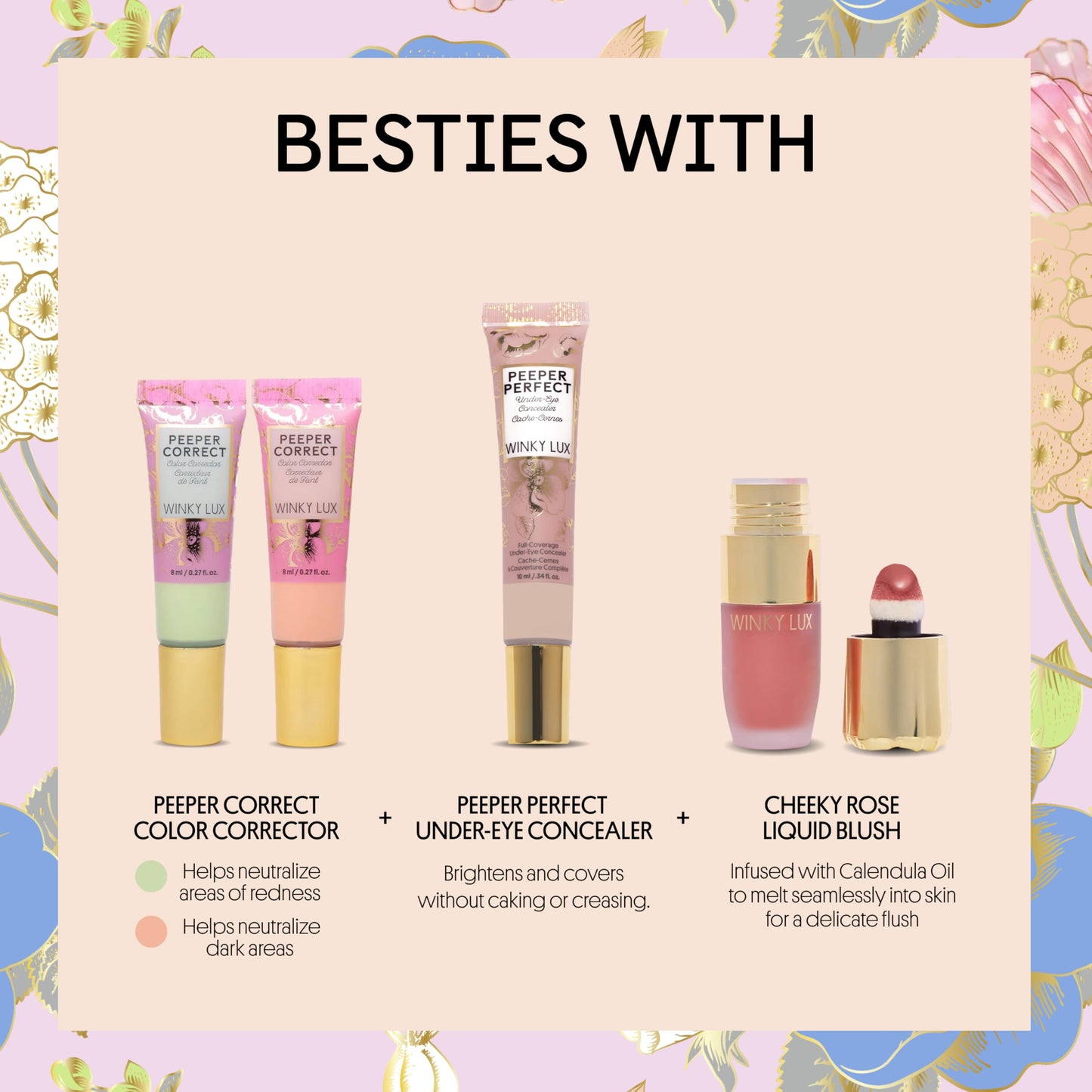 Winky Lux White Tea Tinted Moisturizer SPF 30 - Buildable Coverage with Facial SPF, Lightweight Sunscreen for Face, Naturally Radiant Finish, Long Lasting Coverage with Vitamin E, Deep