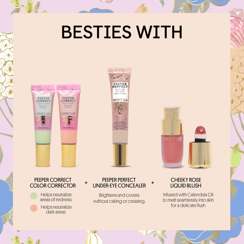 Winky Lux White Tea Tinted Moisturizer SPF 30 - Buildable Coverage with Facial SPF, Lightweight Sunscreen for Face, Naturally Radiant Finish, Long Lasting Coverage with Vitamin E, Deep